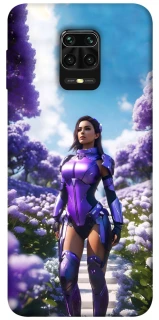Чохол на Xiaomi Redmi Note 9s / Note 9 Pro / Note 9 Pro Max Cyber space girl ver.4 фото 1 з 1