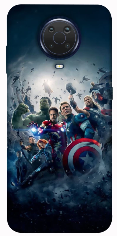 Чехол на Nokia G20 / G10 / 6.3 Marvel heroes фото 1 из 1
