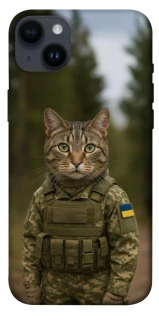 Чехол на Apple iPhone 14 Plus (6.7") Кот защитник фото 1 из 1