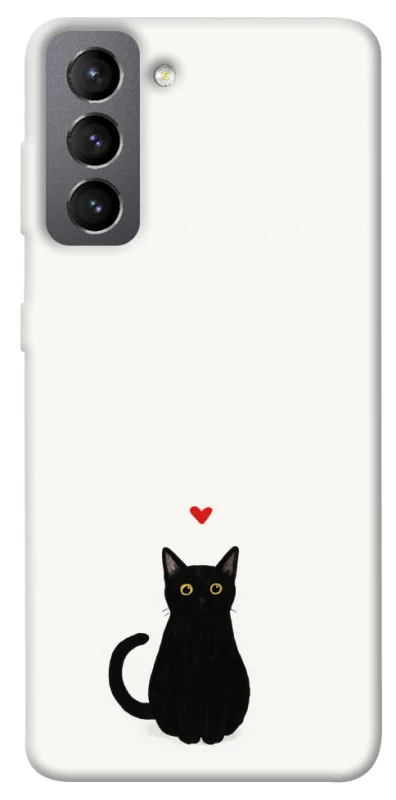 Чохол на Samsung Galaxy S21 FE cat in love фото 1 Чохол на Samsung Galaxy S21 FE cat in love фото 1 з 1