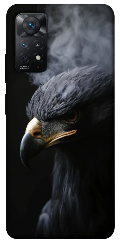 Чехол на Xiaomi Redmi Note 11 Pro 4G/5G black eagle фото 1 из 1