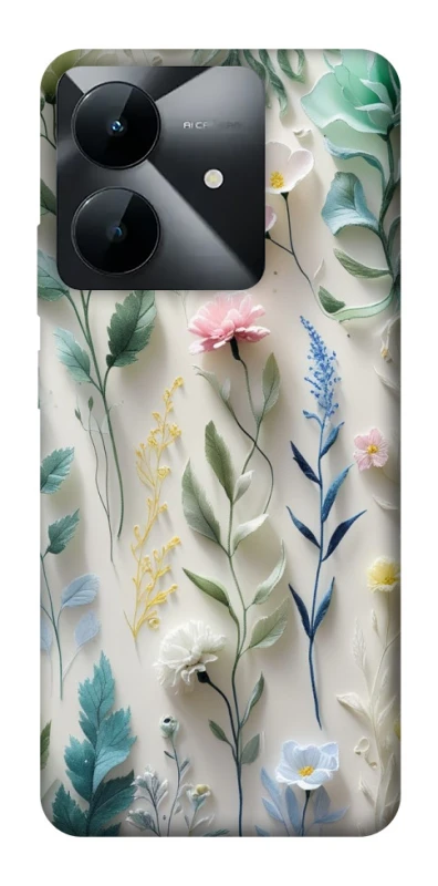 Чохол на Realme Note 60x Floral design ver.3 фото 1 з 1