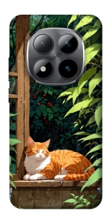 Чехол на Xiaomi Redmi Note 15 Pro 5G red cat фото 1 из 1