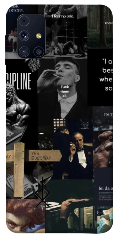 Чехол на Samsung Galaxy M31s Men's style v2 фото 1 из 1