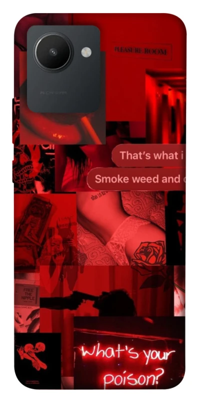 Чохол на Realme C30 Love collage ver.1 фото 1 з 1