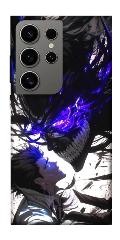 Чохол на Samsung Galaxy S24 Ultra Black soul anime фото 1 з 1