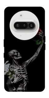 Чехол на Nothing Phone (3a) Skeleton vs Rose фото 1 из 1