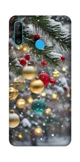 Чехол на Huawei P30 lite Новогодний v48 фото 1 из 1