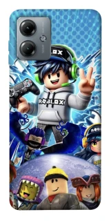 Чехол на Motorola Moto G14 Roblox collage ver.3 фото 1 из 1
