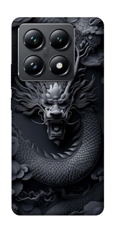 Чохол на Xiaomi 14T Pro black dragon фото 1 з 1