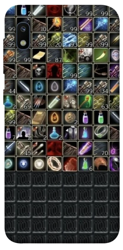 Чехол на Samsung Galaxy A10 (A105F) Inventory menu ver.2 фото 1 из 1