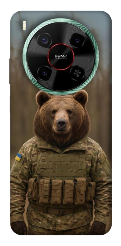 Чохол на ZTE Nubia V70 Max Ведмідь захисник фото 1 з 1