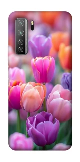 Чохол на Huawei Nova 7 SE Тюльпанове поле фото 1 з 1