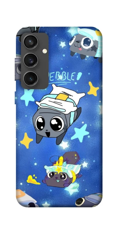 Чехол на Samsung Galaxy S24 FE Pebble kitten stars фото 1 из 1