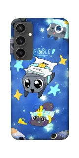 Чехол на Samsung Galaxy S24 FE Pebble kitten stars фото 1 из 1