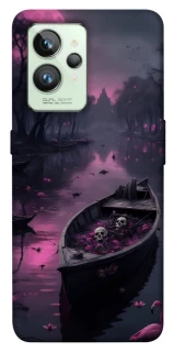 Чохол на Realme GT2 Boat and flamingo фото 1 з 1