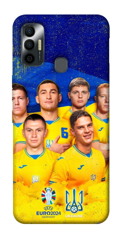 Чехол на TECNO Spark 7 Сбоная Украины v2 фото 1 из 1