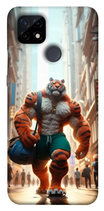 Чохол на Realme C21 Тигр фото 1 з 1