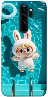 Чехол на Xiaomi Redmi Note 8 Pro Labubu in the pool ver.2 фото 1 из 1