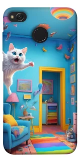 Чохол на Xiaomi Redmi 4X crazy cat фото 1 з 1