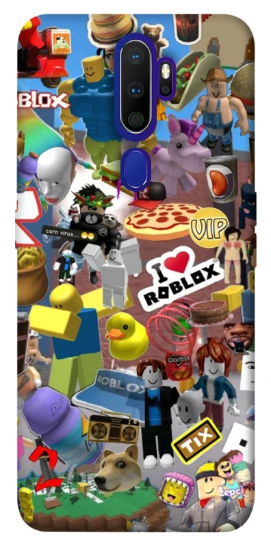 Чохол на Oppo A5 (2020) / Oppo A9 (2020) Roblox collage ver.5 фото 1 з 1