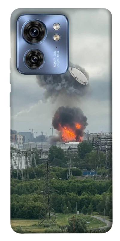 Чохол на Motorola Edge 40 Moscow never sleeps ver.4 фото 1 з 1