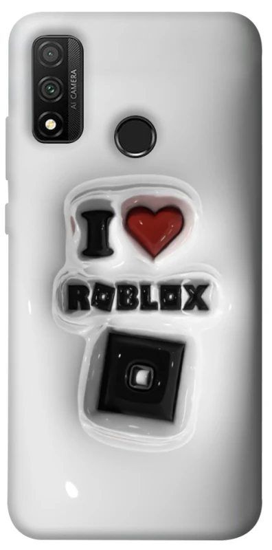 Чохол на Huawei P Smart (2020) I love Roblox фото 1 з 1
