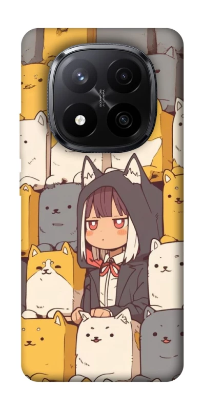 Чехол на Xiaomi Redmi Note 14 Pro+ 5G Like a cat фото 1 из 1