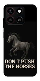 Чехол на ZTE Blade A35 4G Don't push the horses фото 1 из 1
