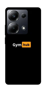 Чохол на Xiaomi Poco M6 Pro 4G Gym hub фото 1 з 1