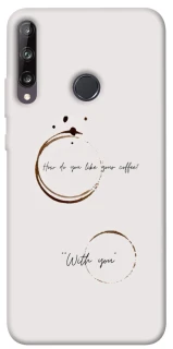 Чехол на Huawei P40 Lite E Coffee with you фото 1 из 1