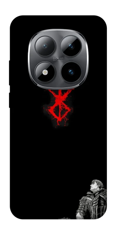 Чохол на Xiaomi Redmi Note 15 Pro 5G berserk black фото 1 з 1