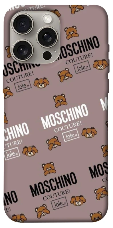 Чохол на Apple iPhone 15 Pro Max (6.7") Moschino фото 1 з 1