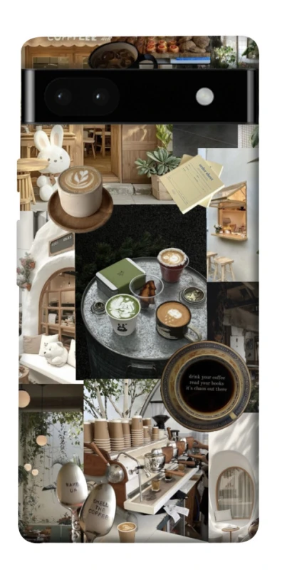 Чохол на Google Pixel 6a Coffee collage ver.4 фото 1 з 1
