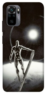 Чохол на Xiaomi Poco M5s Срібний серфер фото 1 з 1