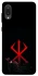 Чохол на Samsung Galaxy A02 Berserk Red Logo фото 1 з 1