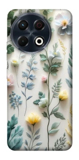 Чехол на TECNO Spark 30 Pro (KL7) Floral design ver.4 фото 1 из 1