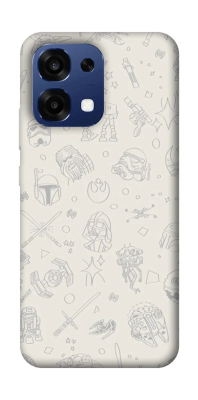 Чехол на Oppo A6 Pro 4G/5G Star Wars background ver.1 фото 1 из 2