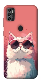 Чохол на ZTE Blade A7s (2020) Сat with glasses фото 1 з 1