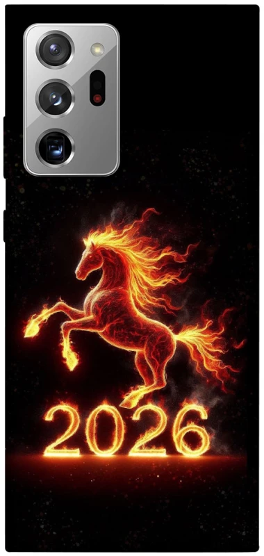 Чохол на Samsung Galaxy Note 20 Ultra Red Fire Horse ver.1 фото 1 з 1