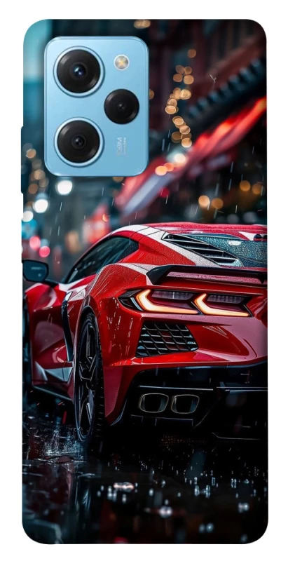 Чохол на Xiaomi Poco X5 Pro 5G Red sports car фото 1 з 1
