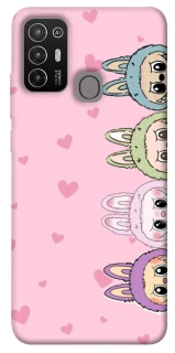 Чехол на ZTE Blade A52 All Labubu 4 фото 1 из 1