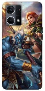 Чехол на Oppo Reno 7 4G Dota heroes фото 1 из 1