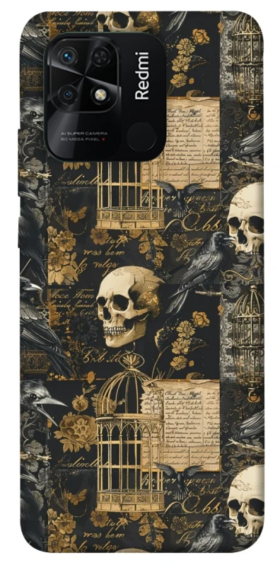 Чохол на Xiaomi Redmi 10C Halloween aesthetics ver.1 фото 1 з 1