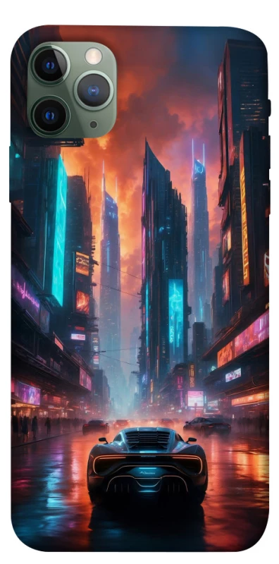 Чехол на Apple iPhone 11 Pro Max (6.5") Cyber city фото 1 из 1