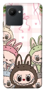 Чехол на Realme C30s All Labubu 2 фото 1 из 1