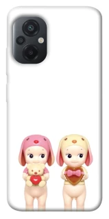 Чехол на Xiaomi Poco M5 Puppy Love Duo фото 1 из 1