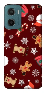 Чехол на Motorola Moto G06 Новогодний v6 фото 1 из 1