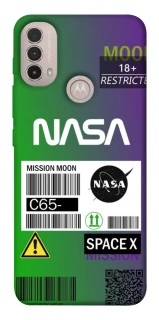 Чохол на Motorola Moto E40 NASA ver.2 фото 1 з 1