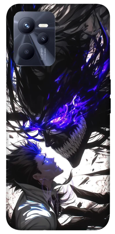Чехол на Realme C35 Black soul anime фото 1 из 1